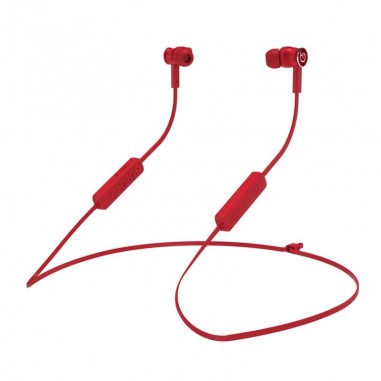 Hiditec Auricular+Mic  AKEN BT4,2 Earfix  RED - Imagen 2