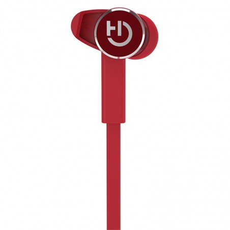 Hiditec Auricular+Mic  AKEN BT4,2 Earfix  RED - Imagen 4