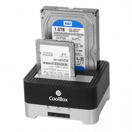 Coolbox Duplicador V2HDD/SSD 3.5"-2.5" USB3.0 - Imagen 2