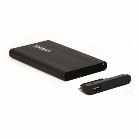 TooQ TQE-2510B caja HD 2.5" SATA USB 2.0 Negra - Imagen 3
