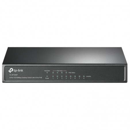 TP-LINK TL-SF1008P Switch 8x10/100Mbps 4xPoE Metal - Imagen 1