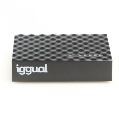 iggual GES5000 Gigabit Ethernet Switch 5x1000 Mbps - Imagen 1