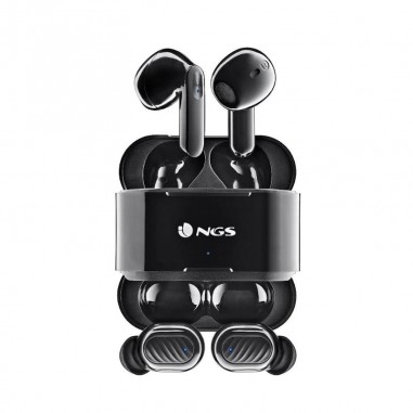 NGS Auriculares ArticaDuo Tipo-C BT Negro