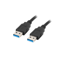 CABLE USB 3.0 LANBERG MACHO/MACHO 0.5M NEGRO