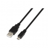 CABLE AISENS USB 2.0 TIPO A M-MICRO B M NEGRO 0.8M