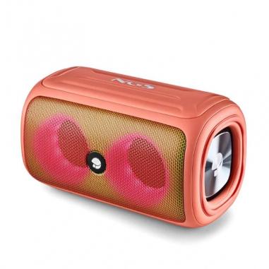 Hama, Altavoz inalámbrico con Bluetooth (Mini Altavoz, Altavoces con 8h de  música, Sonido estéreo, 10m de Alcance) Rojo