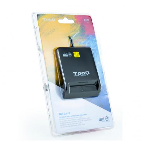 Tooq Lector de tarjetas DNIE SIM USB-C negro