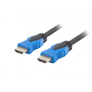 CABLE HDMI LANBERG MACHO/MACHO V2.0 CU 4K 3M NEGRO