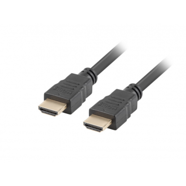 CABLE HDMI LANBERG MACHO/MACHO V1.4 ALTA VELOCIDAD 1M NEGRO