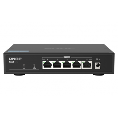 QNAP QSW-1105-5T SWITCH5PORT 2.5GBPSPERPAUTO NEG 2.5G/1G/100M UNM