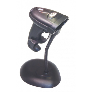 LECTOR DE CODIGO DE BARRAS 10POS LASER 1D LS-270UN USB SOPORTE INCLUIDO.