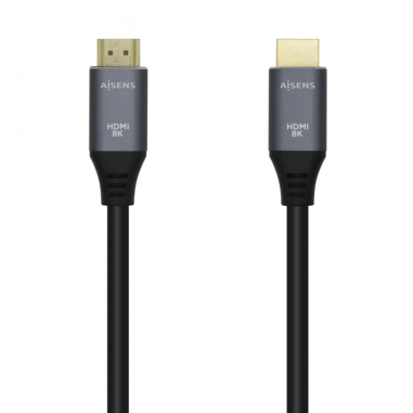 CABLE HDMI AISENS V2.1 ULTRA ALTA VELOCIDAD 8K60HZ M/M 3.0M GRIS