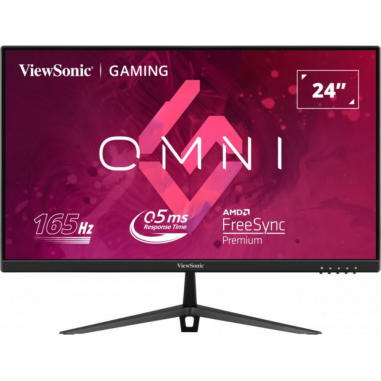 MONITOR VIEWSONIC GAMING 24" FHD IPS 165HZ FREESYNC HDR10