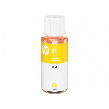 HP 31 Amarillo Botella de Tinta Original - 1VU28AE