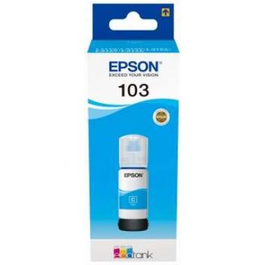 Epson 103 Cyan Botella de Tinta Original - C13T00S24A10