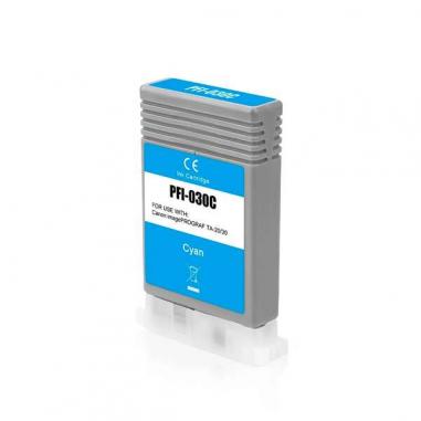 Canon PFI030 Cyan Cartucho de Tinta Pigmentada Generico - Reemplaza 3490C001