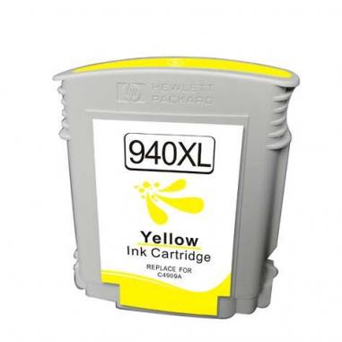 HP 940XL Amarillo Cartucho de Tinta Generico - Reemplaza C4909AE