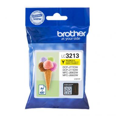 Brother LC3213 Amarillo Cartucho de Tinta Original - LC3213Y