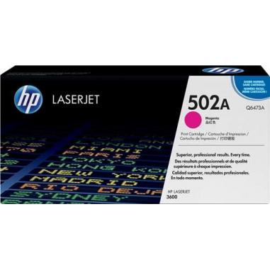 HP Q6473A Magenta Cartucho de Toner Original - 502A