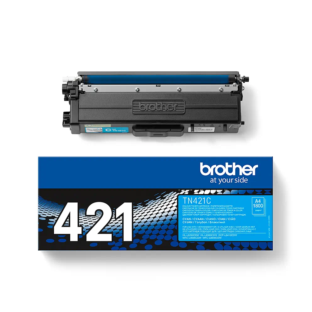 Brother TN421 Cyan Cartucho de Toner Original - TN421C