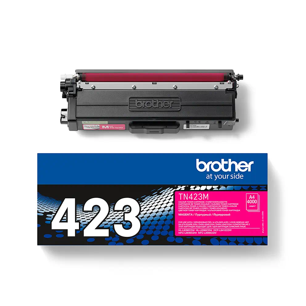 Brother TN423 Magenta Cartucho de Toner Original - TN423M