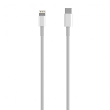 CABLE AISENS USB 2.0 LIGHTNING/M-USB-C/M PD BLANCO 0.5M