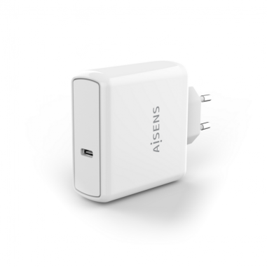 AISENS CARGADOR PD3.0 QC3.0 1 PUERTO 1XUSB-C 60W BLANCO