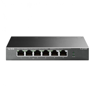 SWITCH TP-LINK 6 PORT 10/100MBPS 4 PORT POE+