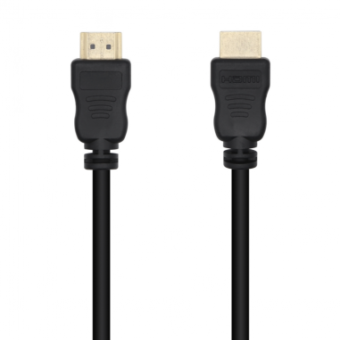 CABLE HDMI AISENS V1.4 ALTA VELOCIDAD 14+1 CCS A/M-A/M 1.8M NEGRO