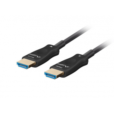 CABLE HDMI AOC LANBERG V2.1 M/M OPTICO ACTIVO 8K60HZ 80M NEGRO