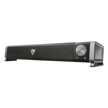 Trust Gaming GXT 618 Asto Barra de Sonido USB 12W - Control de Volumen Iluminado - Entrada y Salida Jack 3.5mm