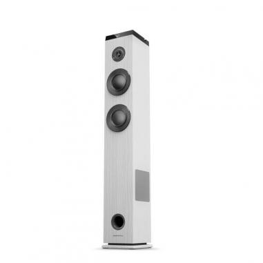 Energy Sistem Torre de Sonido 5 G2 - 65W - Bluetooth - TWS - USB/MicroSD MP3 - FM Radio - Color Blanco