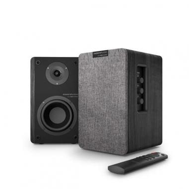 Energy Sistem Studio Monitor 4 Hi Fi Altavoces Activos de Estanteria - Entrada Doble RCA - Color Negro