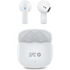 SPC Auriculares True Wireless Zion 2 Play - Autonomia 28 Horas - Base de Carga USB-C - Control por Toques - Compatible con Asist