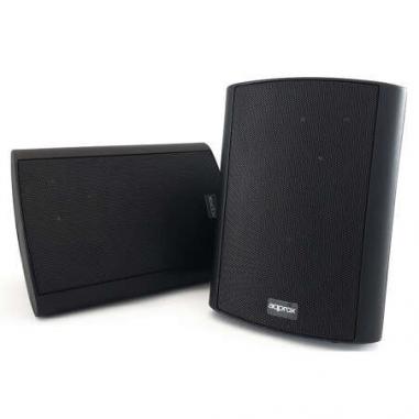 Approx Altavoces Autoamplificados 60W RMS Bluetooth - RCA, Jack 3.5mm, 5 Pin - Incluye Soportes de Pared - Color Negro