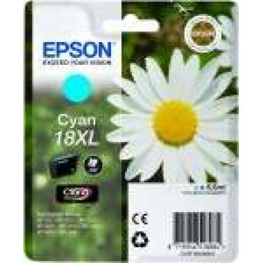 Epson T1812 (18XL) Cyan Cartucho de Tinta Original - C13T18124012