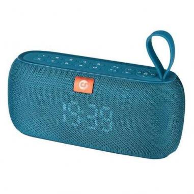 Coolsound Clock Altavoz Bluetooth 10W - Funcion Reloj - Autonomia hasta 4h - USB, MicroSD - Manos Libres - Resistencia al Agua I