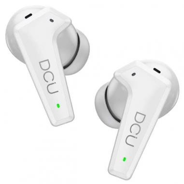 DCU Tecnologic Auriculares Inalambricos con Cancelacion de Ruido Activa Feedforward - Bluetooth 5.0/5.2 - hasta 8 Horas de Repro