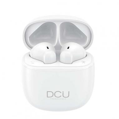 DCU Tecnologic Auriculares Mini Mate Bluetooth 5.1 - Diseño Elegante y sin Cables - Bateria de Larga Duracion - Sonido de Alta C