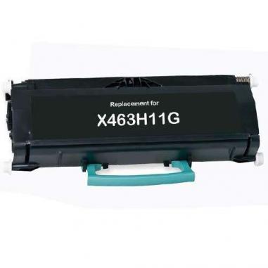 Lexmark E460/E462/X463/X464/X466 Negro Cartucho de Toner Generico - Reemplaza E460X11E/E460X31E/X463H11G/X463H21G