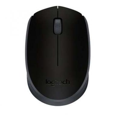 Logitech M171 Raton Inalambrico 1000dpi - 3 Botones - Uso Ambidiestro - Color Negro