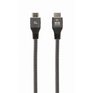 CABLE TRENZADO HDMI 2.1 8K 60HZ GEMBIRD SELECT PLUS SERIES CON ETHERNET 3M NEGRO