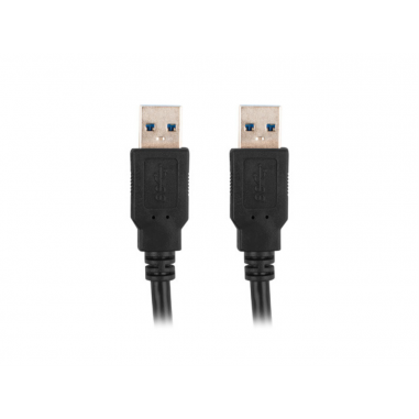 CABLE USB 3.0 LANBERG MACHO/MACHO 1.8M NEGRO