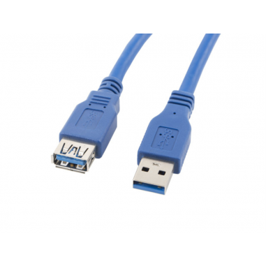 CABLE ALARGADOR LANBERG USB 3.0 MACHO HEMBRA 1.8M AZUL