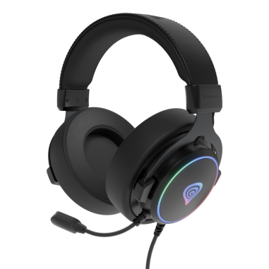 AURICULARES GAMING GENESIS 7.1 USB NEON 764 RGB NEGRO