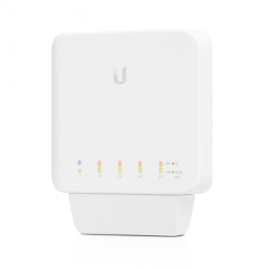 SWITCH UBIQUITI USW-FLEX UNIFI SWITCH FLEX 5 POE INTERIOR Y EXTERIOR