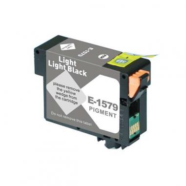 Epson T1579 Negro Light Light Cartucho de Tinta Pigmentada Generico - Reemplaza C13T15794010