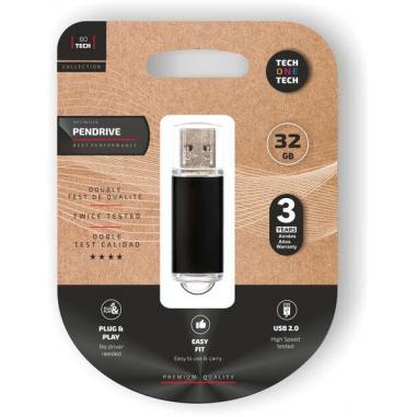 TechOneTech Basic Memoria USB 2.0 32GB (Pendrive)