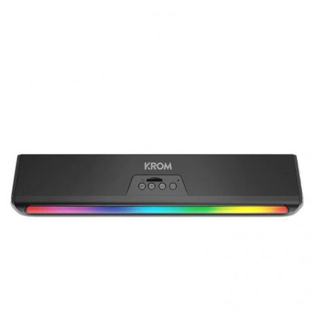 KROM Barra de Sonido K-POP Bluetooth RGB