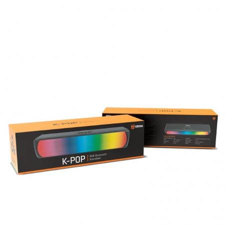 KROM Barra de Sonido K-POP Bluetooth RGB